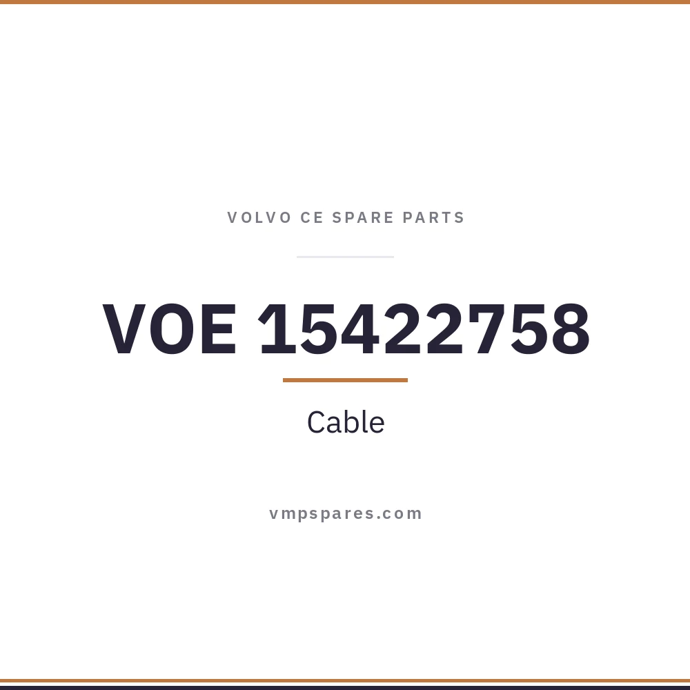 VOE 15422758 – Cable