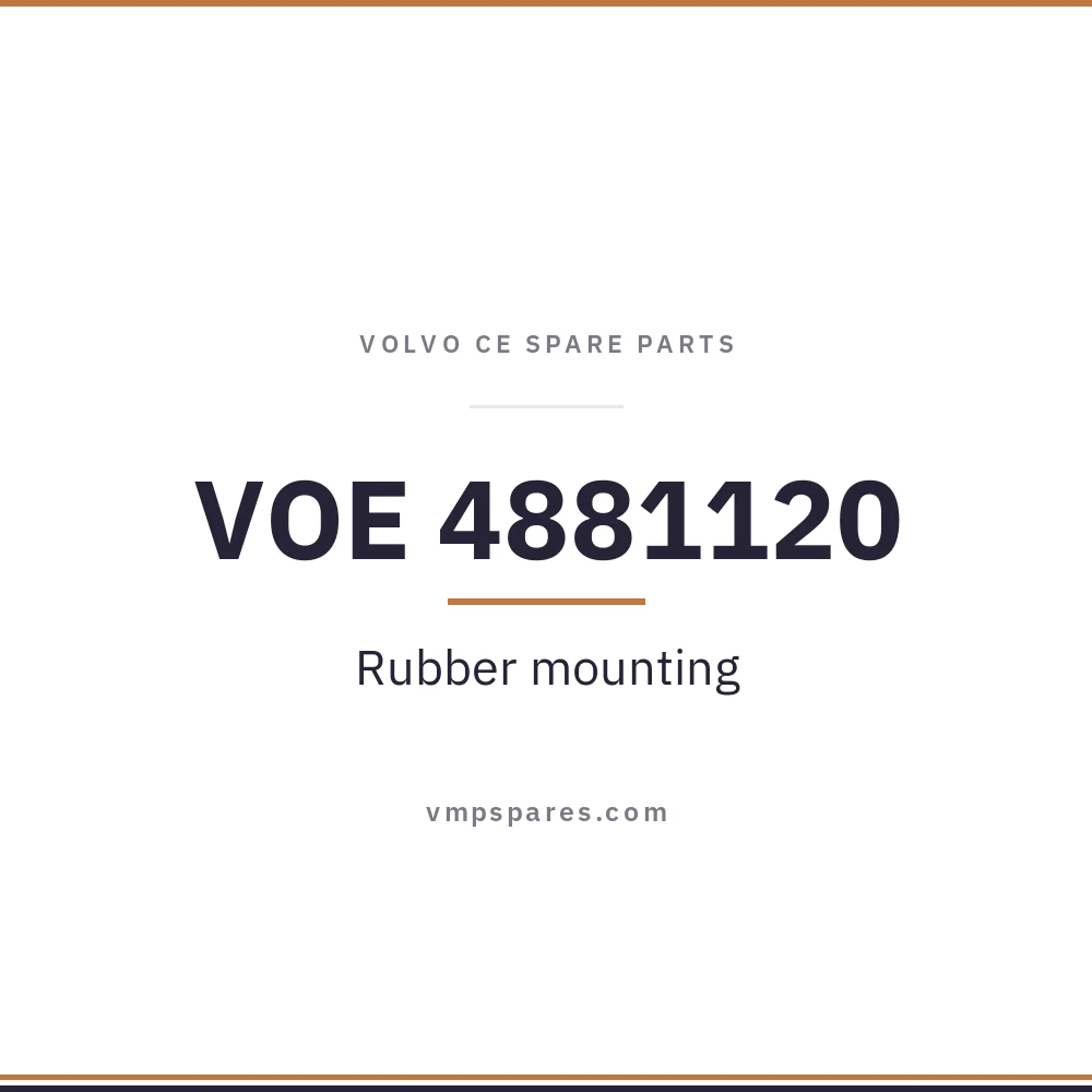 VOE 4881120 – Rubber mounting