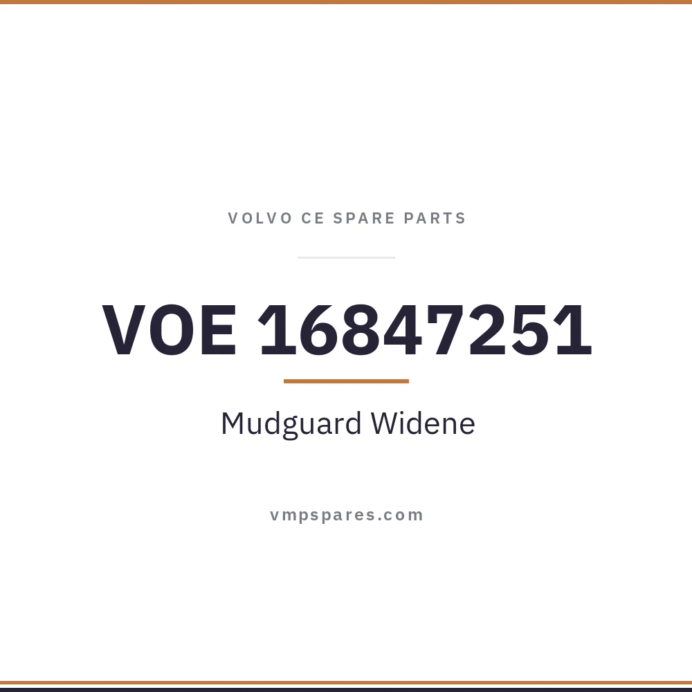 VOE 16847251 – Mudguard Widene