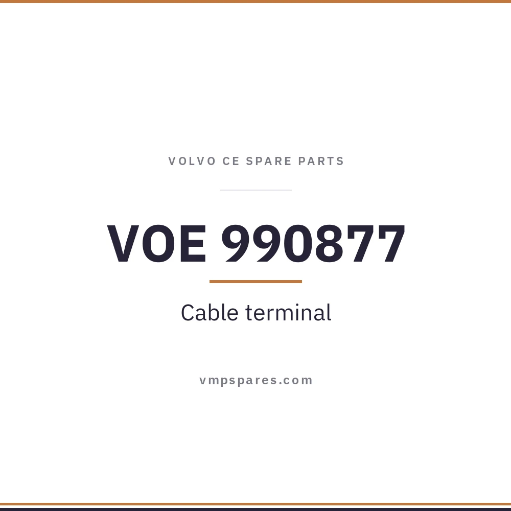 VOE 990877 – Cable terminal