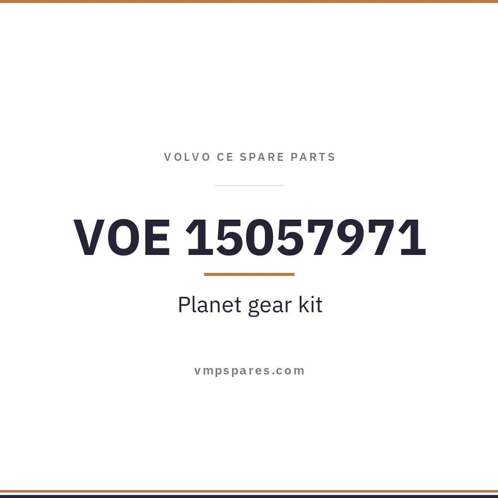 VOE 15057971 – Planet gear kit