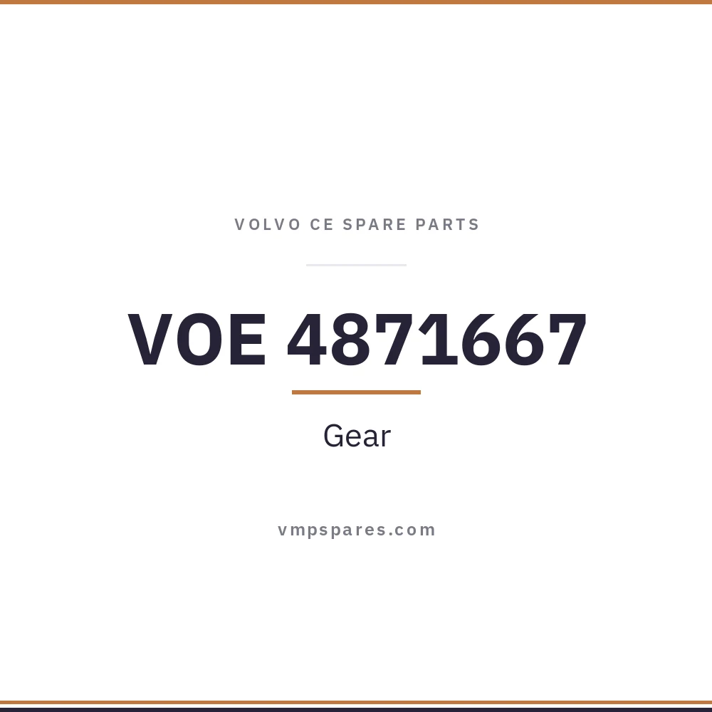 VOE 4871667 – Gear