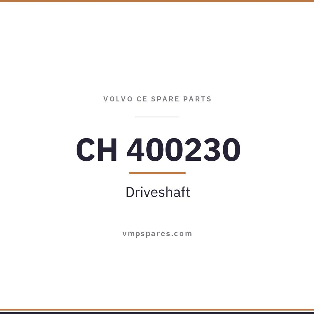 CH 400230 – Driveshaft
