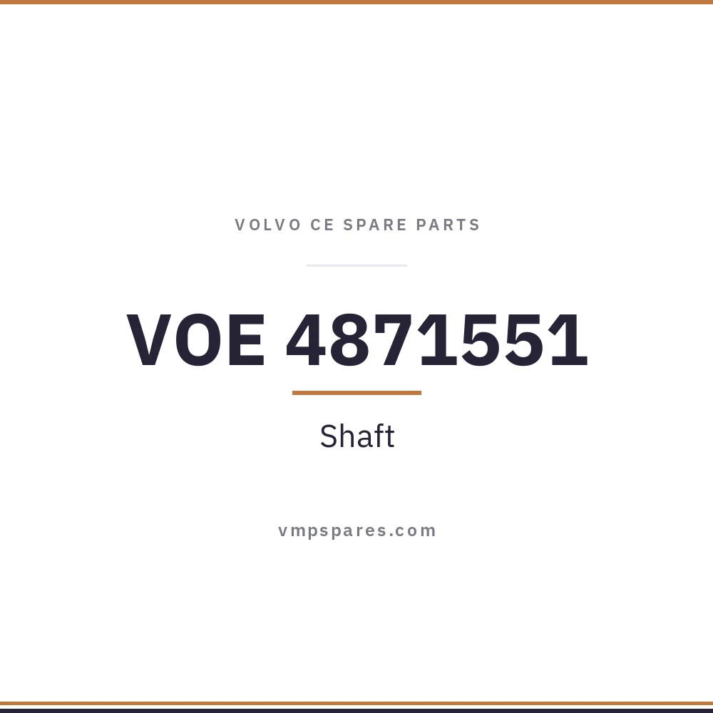 VOE 4871551 – Shaft