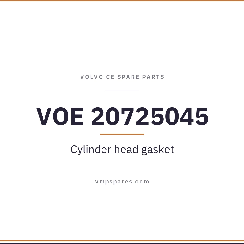 VOE 20725045 – Cylinder head gasket