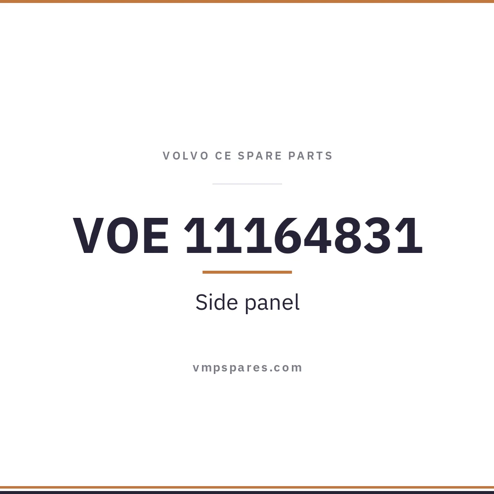 VOE 11164831 – Side panel