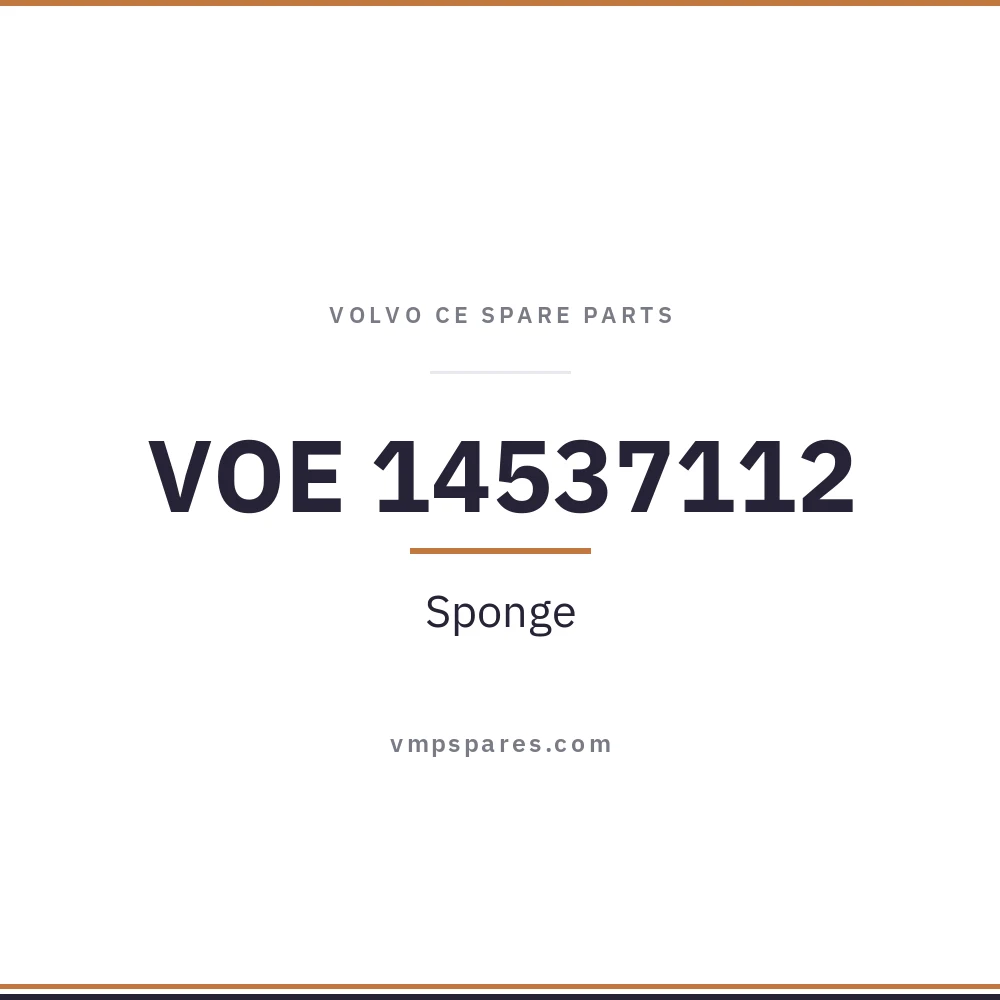 VOE 14537112 – Sponge