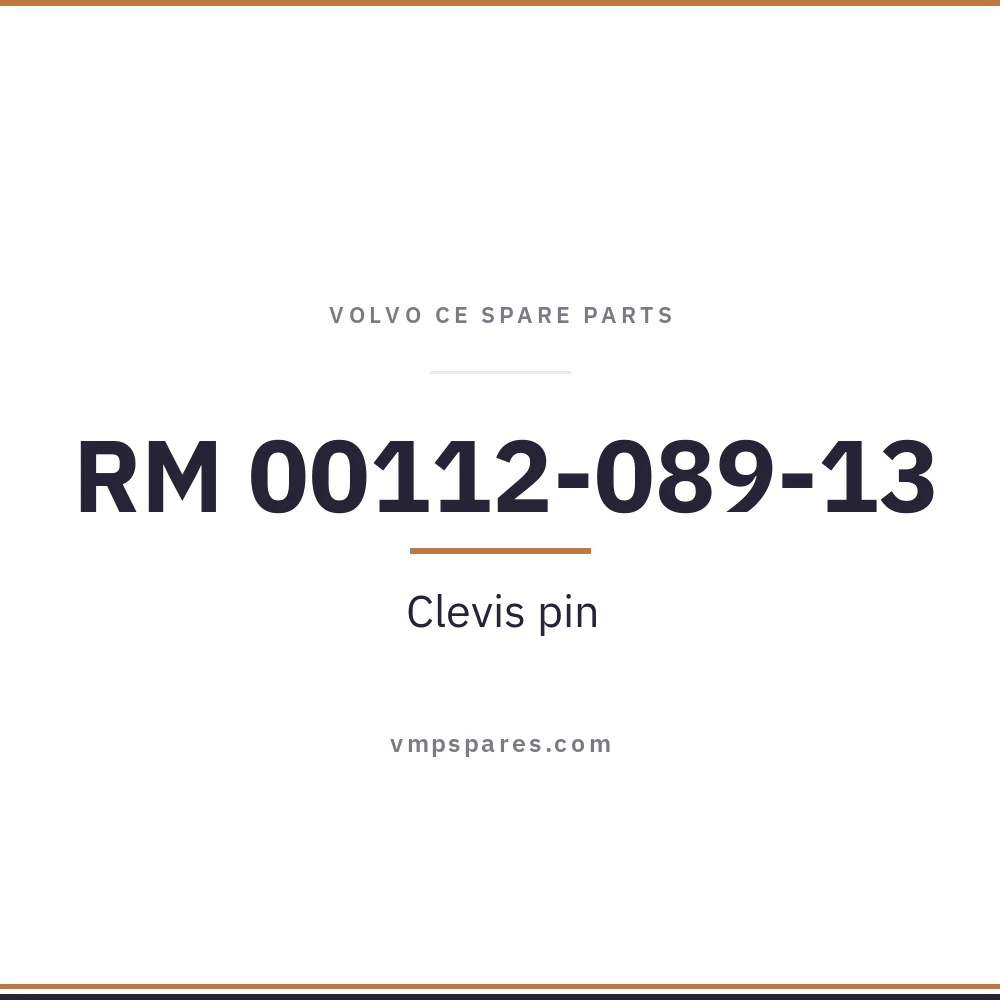 RM 00112-089-13 – Clevis pin