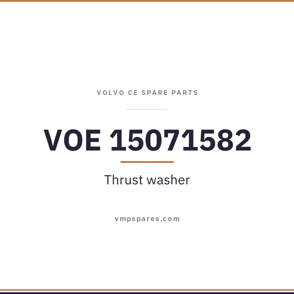 VOE 15071582 – Thrust washer