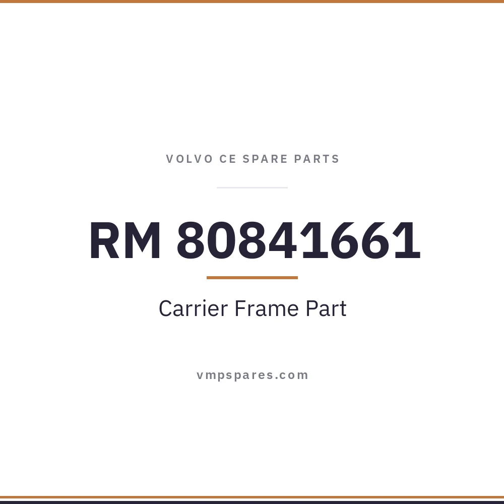 RM 80841661 – Carrier Frame Part