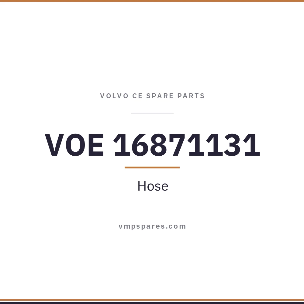 VOE 16871131 – Hose