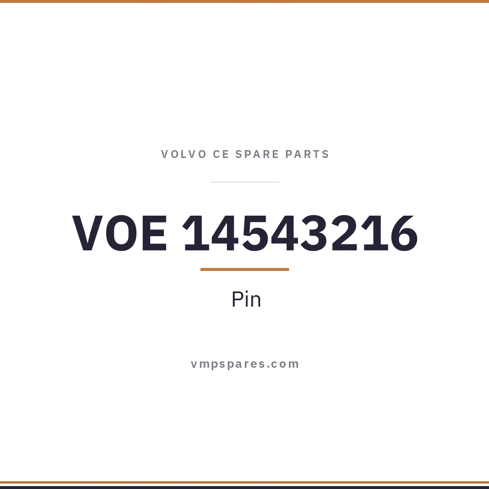 VOE 14543216 – Pin