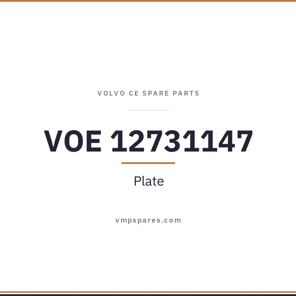 VOE 12731147 – Plate