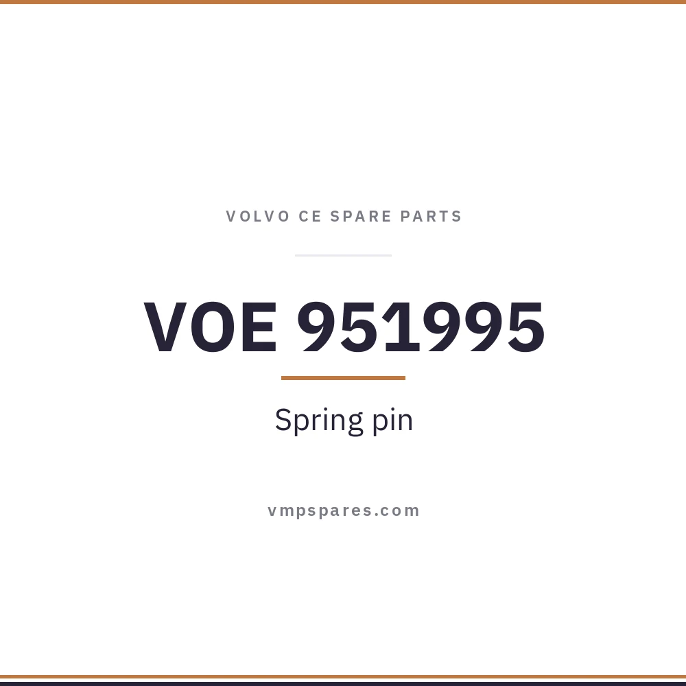 VOE 951995 – Spring pin