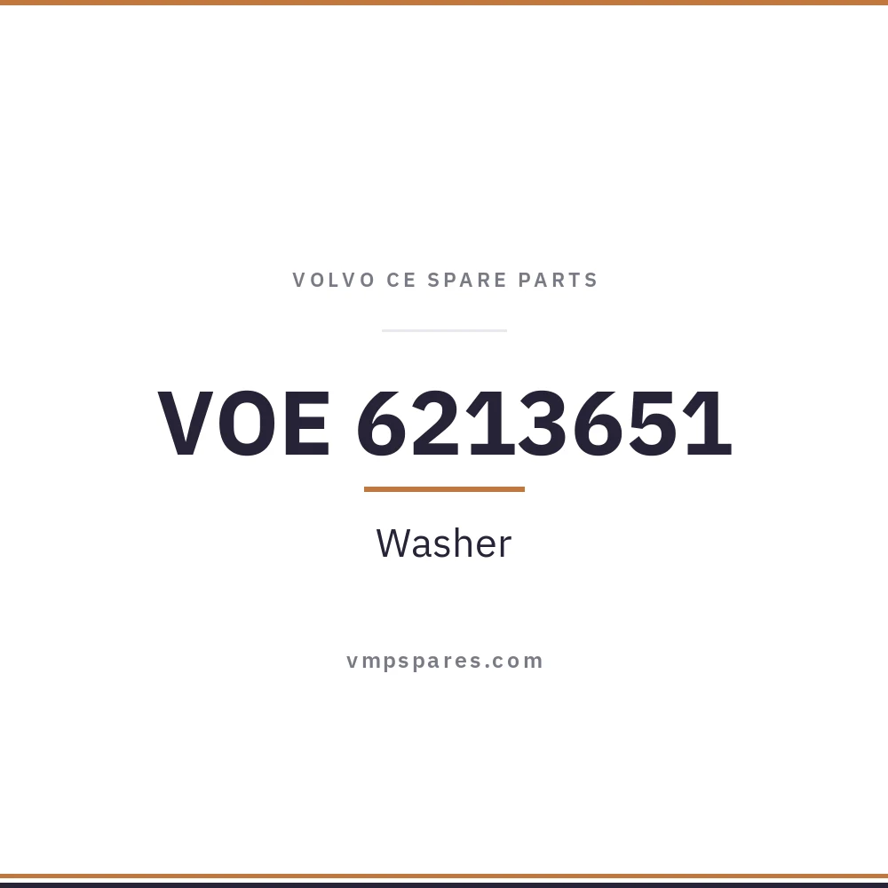 VOE 6213651 – Washer