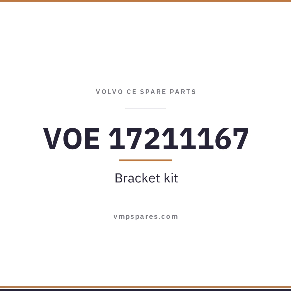 VOE 17211167 – Bracket kit