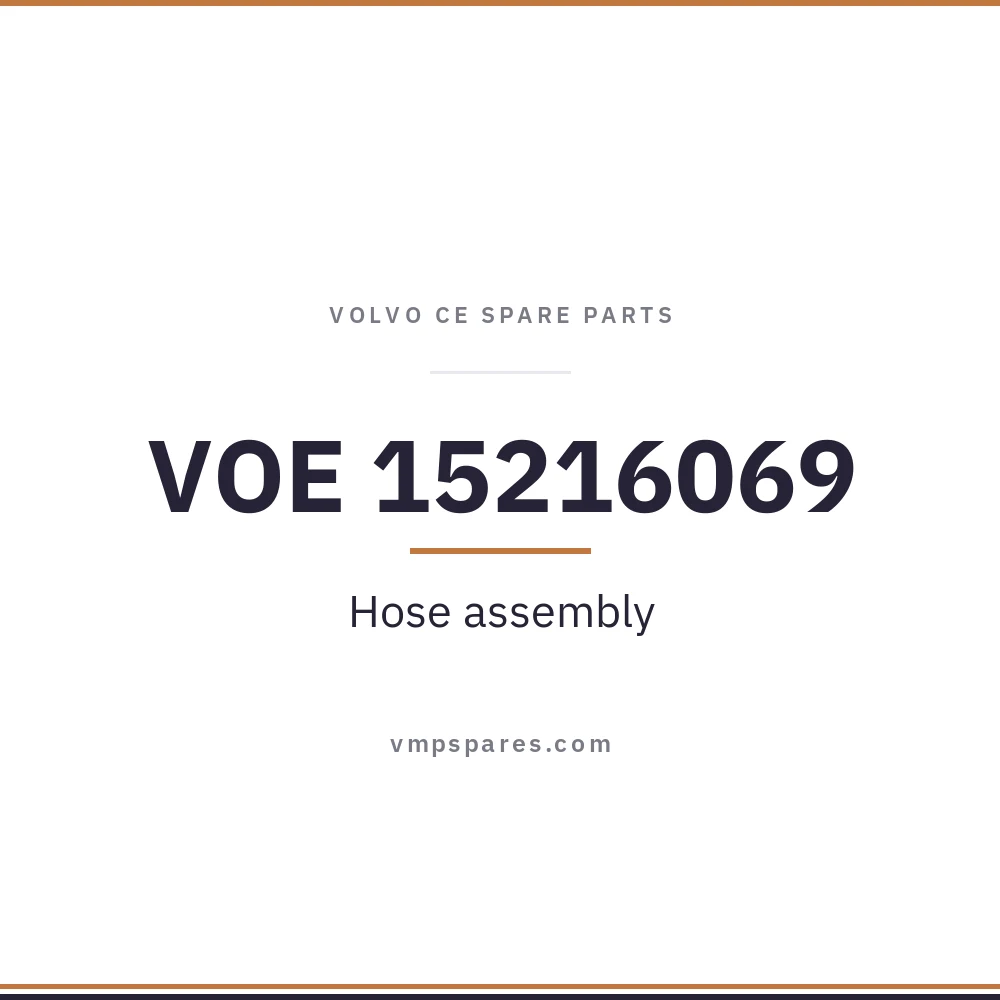 VOE 15216069 – Hose assembly