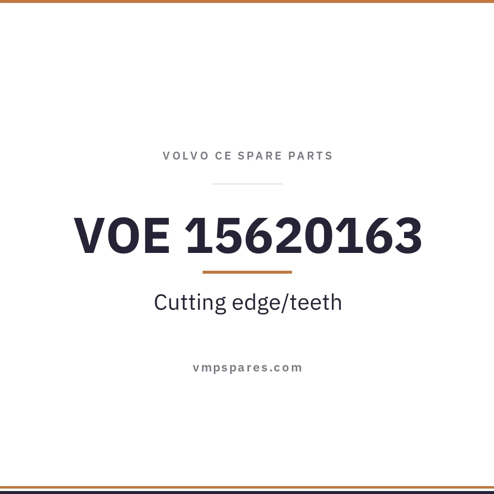 VOE 15620163 – Cutting edge/teeth
