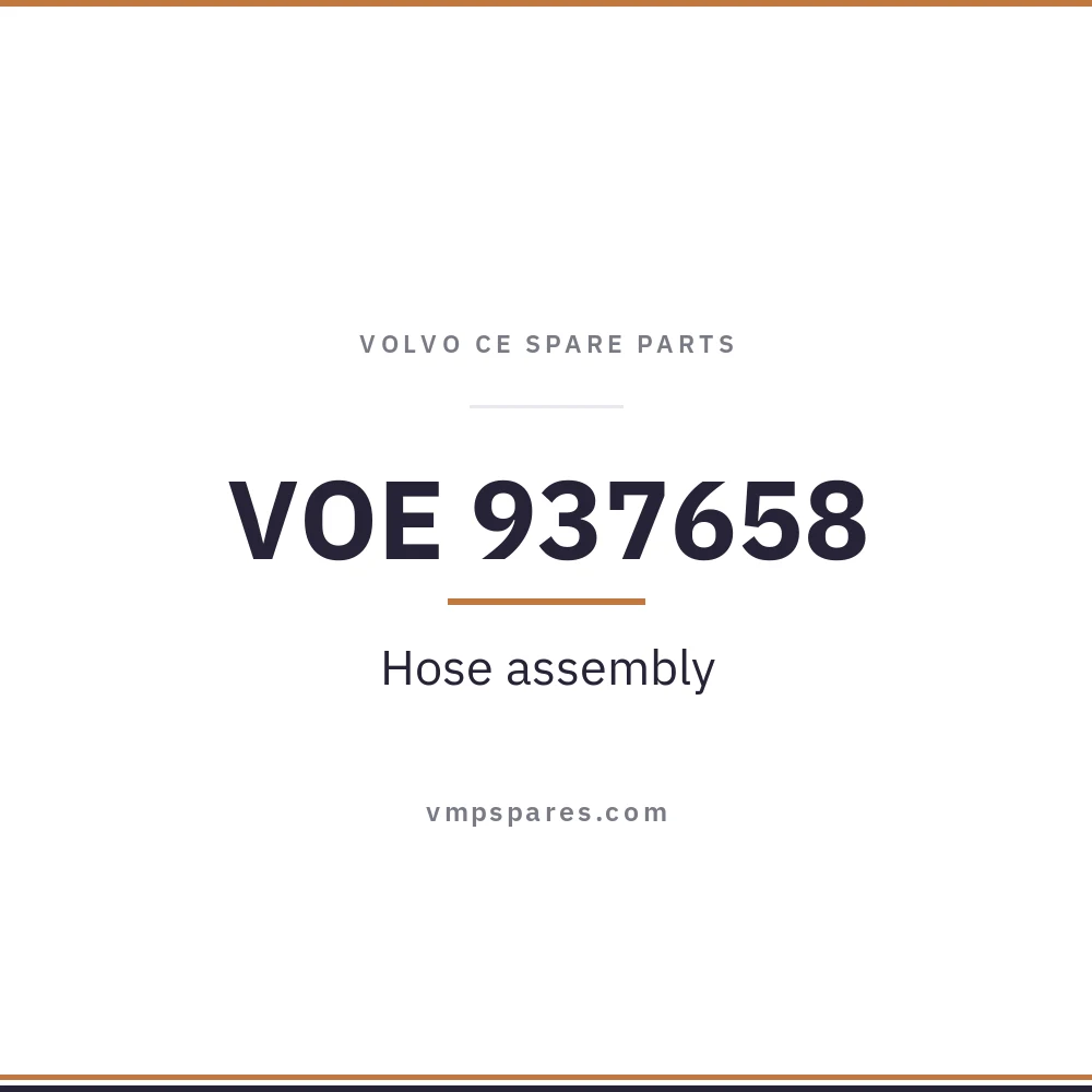 VOE 937658 – Hose assembly