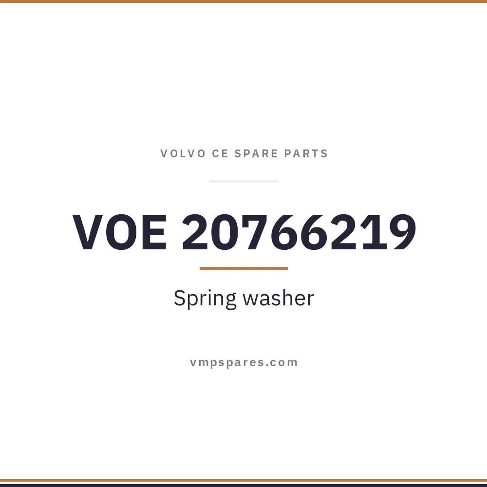VOE 20766219 – Spring washer