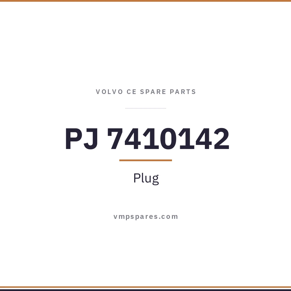 PJ 7410142 – Plug
