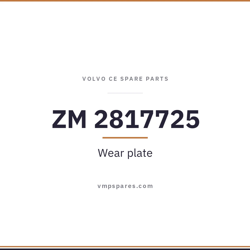 ZM 2817725 – Wear plate