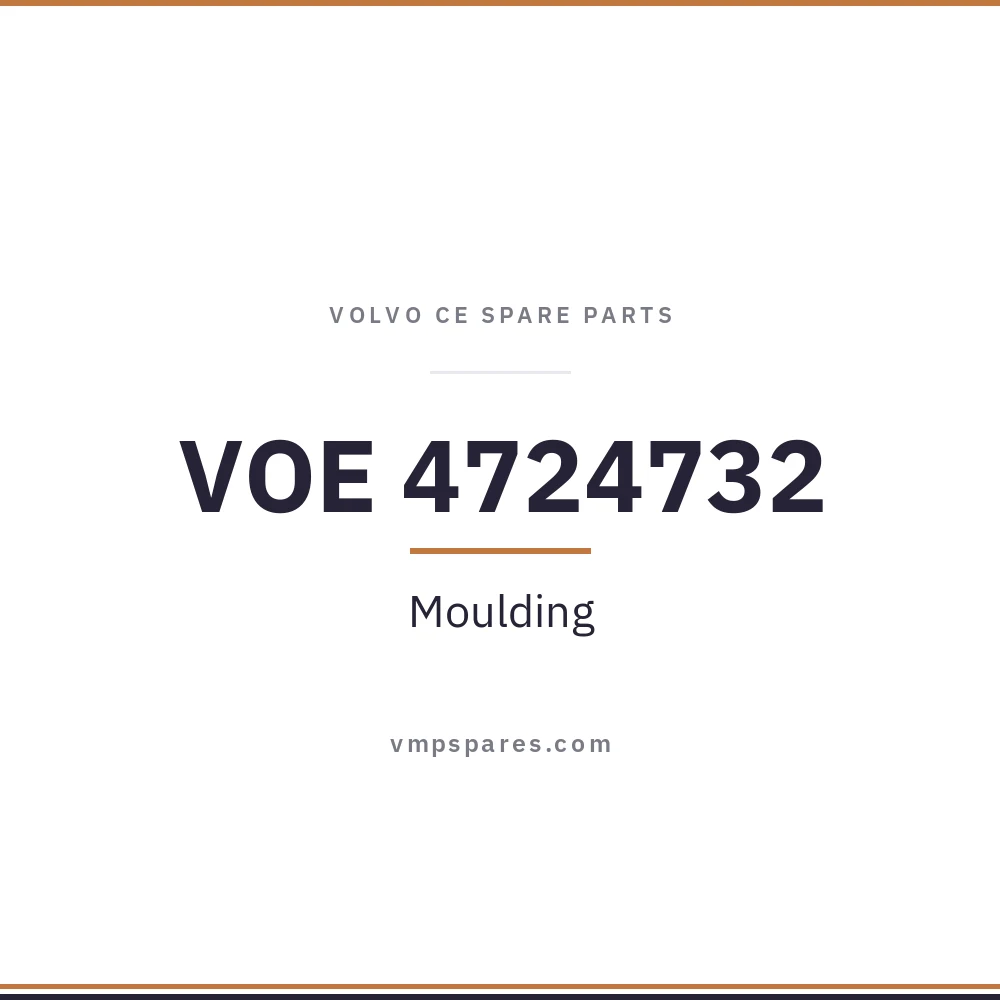 VOE 4724732 – Moulding