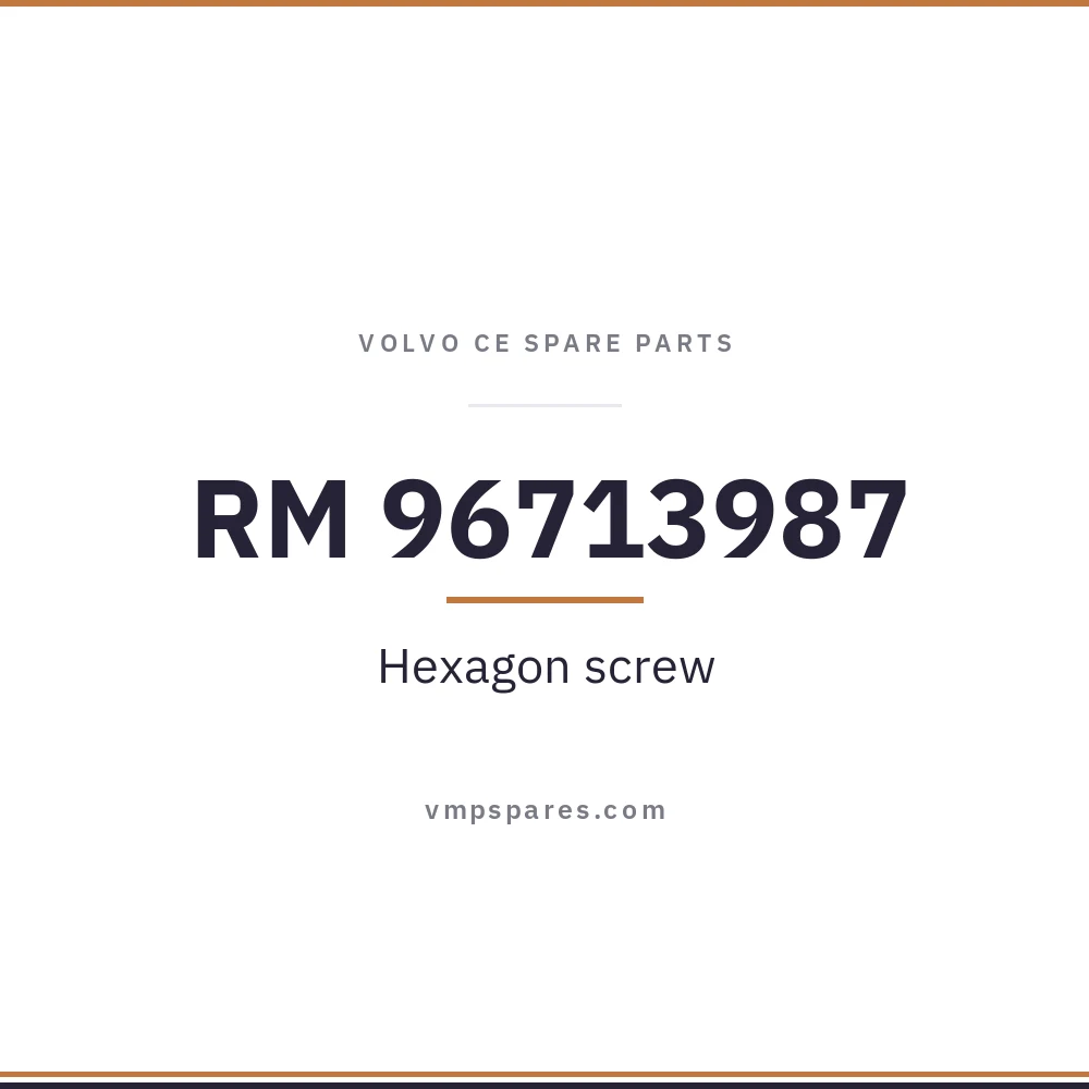 RM 96713987 – Hexagon screw