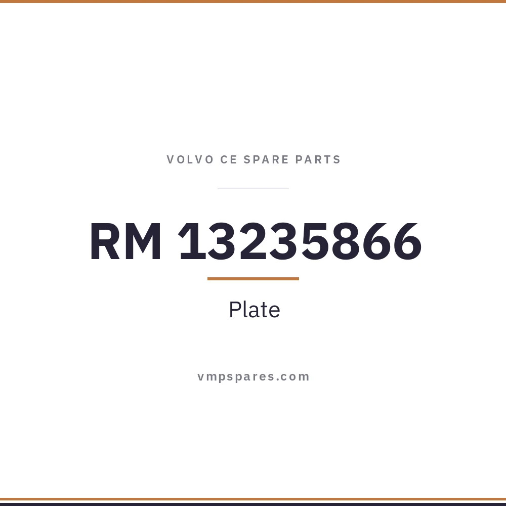 RM 13235866 – Plate
