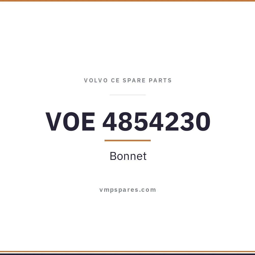 VOE 4854230 – Bonnet