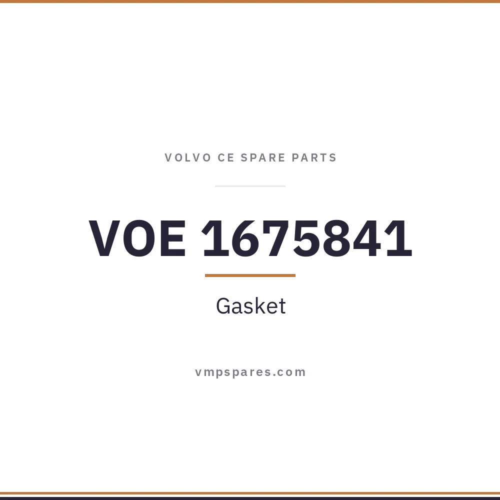 VOE 1675841 – Gasket