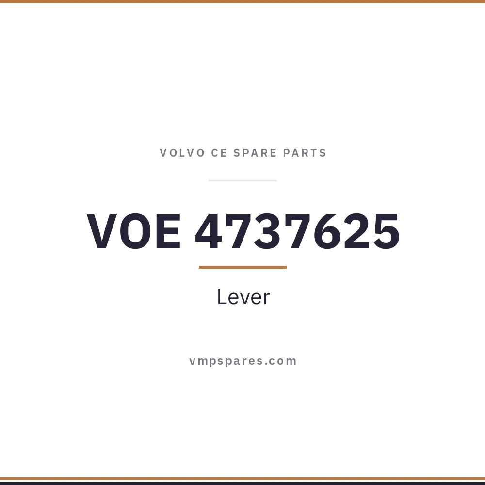 VOE 4737625 – Lever