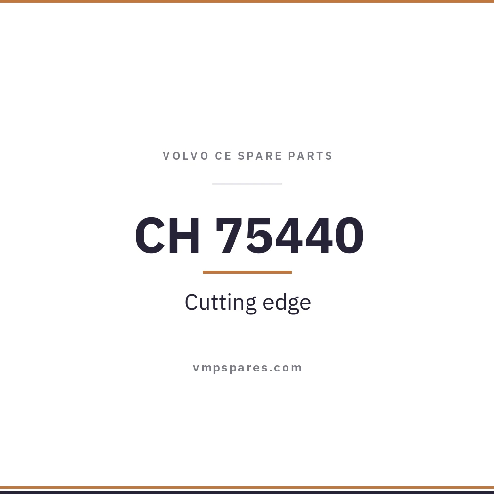 CH 75440 – Cutting edge