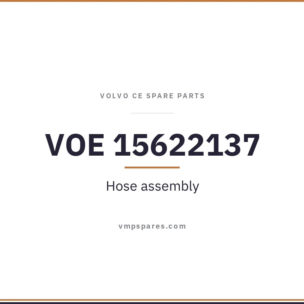 VOE 15622137 – Hose assembly