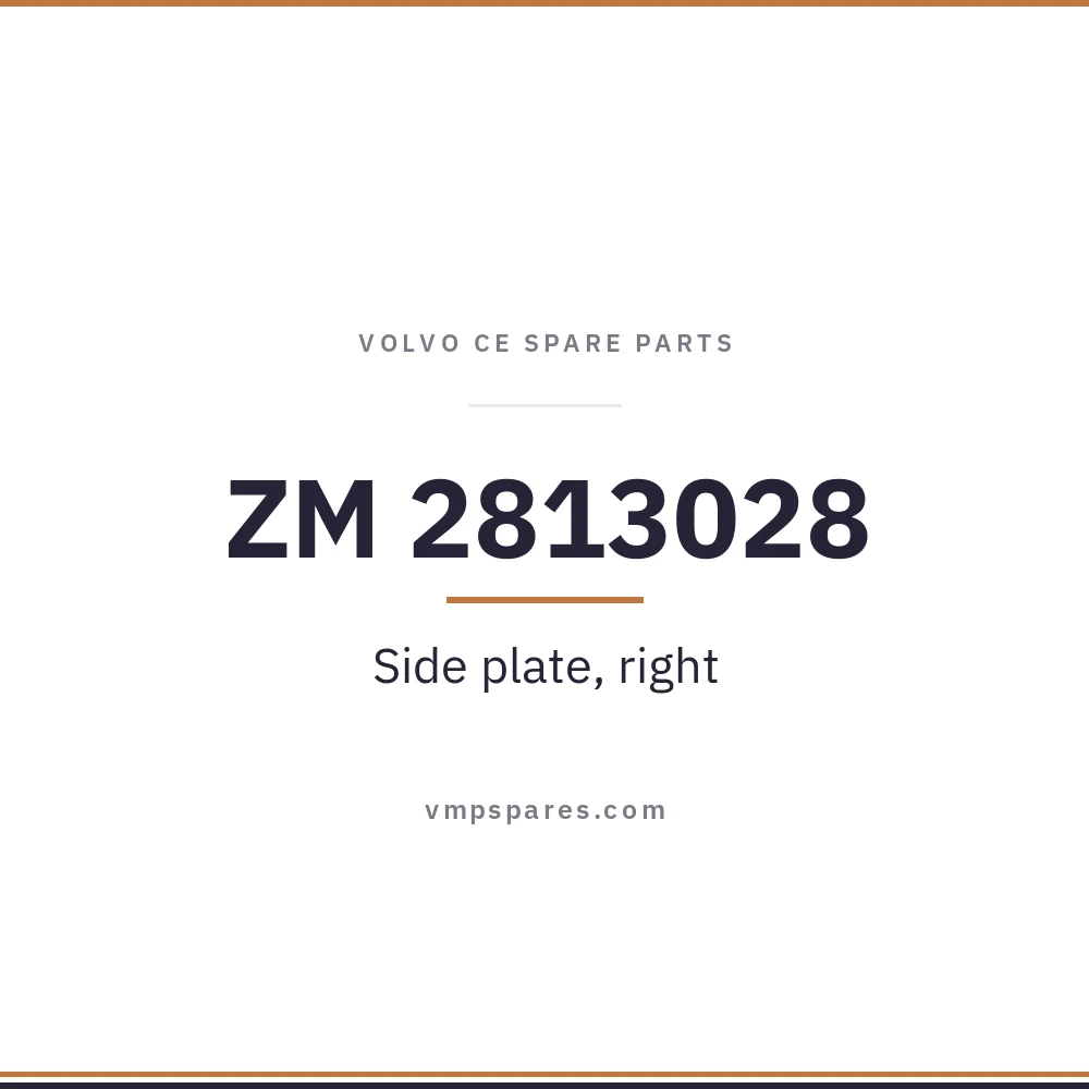 ZM 2813028 – Side plate, right