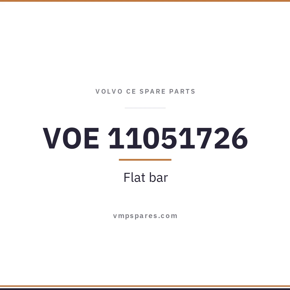 VOE 11051726 – Flat bar