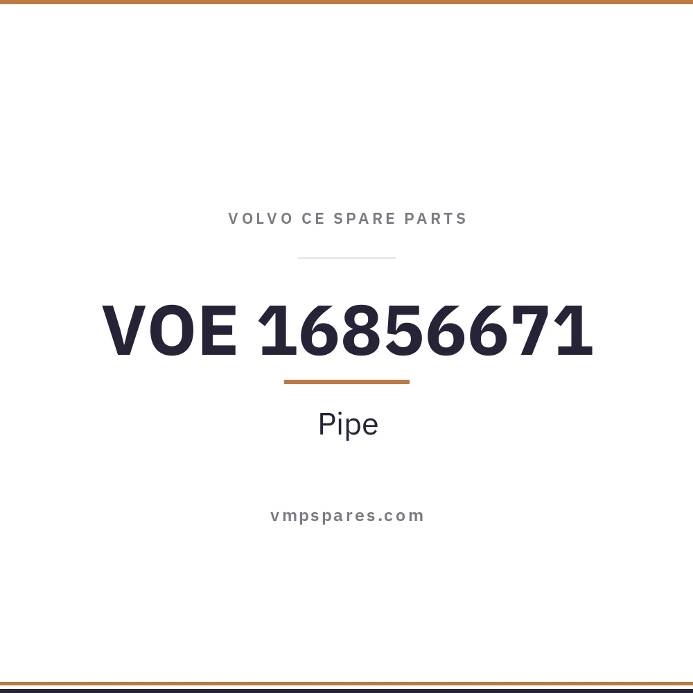 VOE 16856671 – Pipe