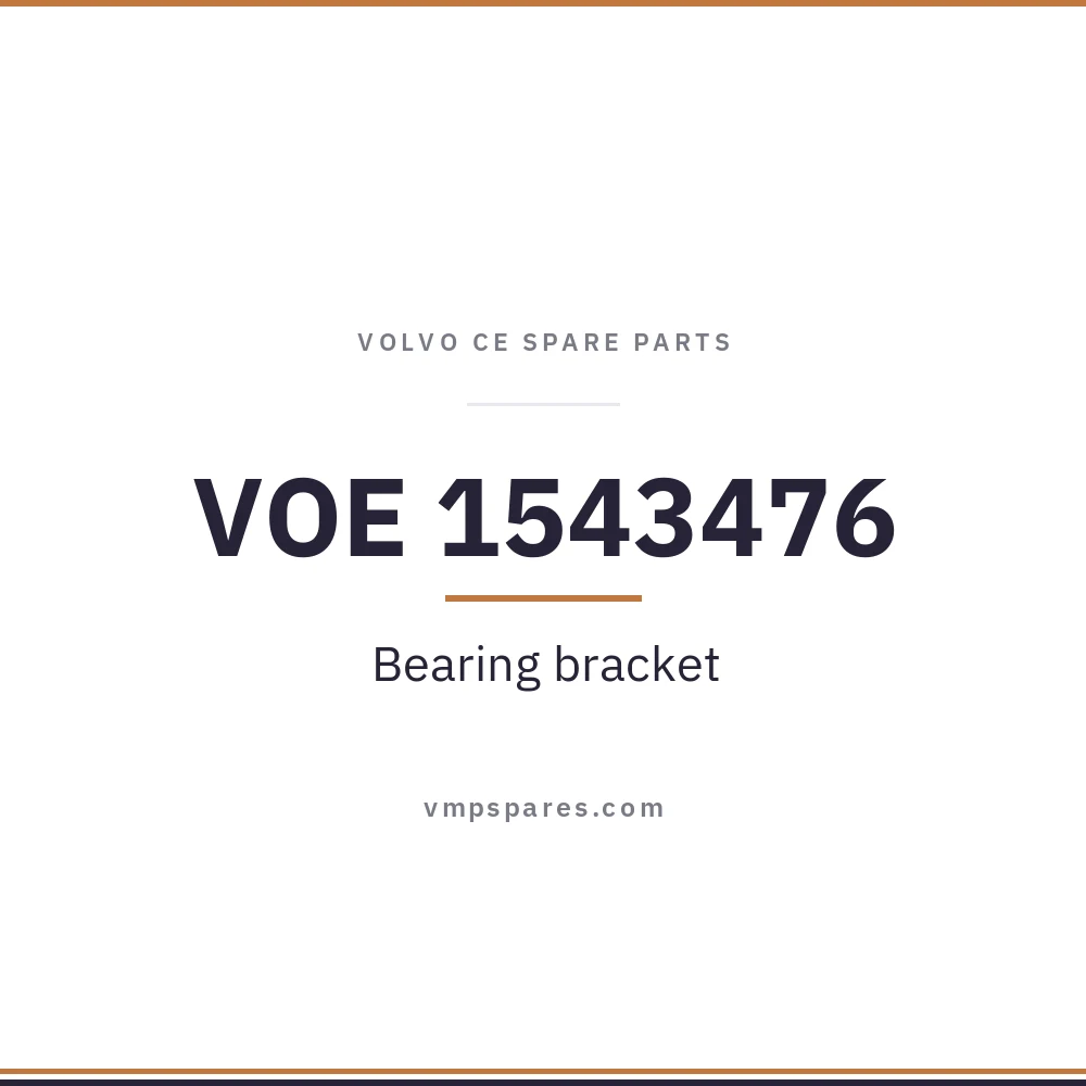 VOE 1543476 – Bearing bracket