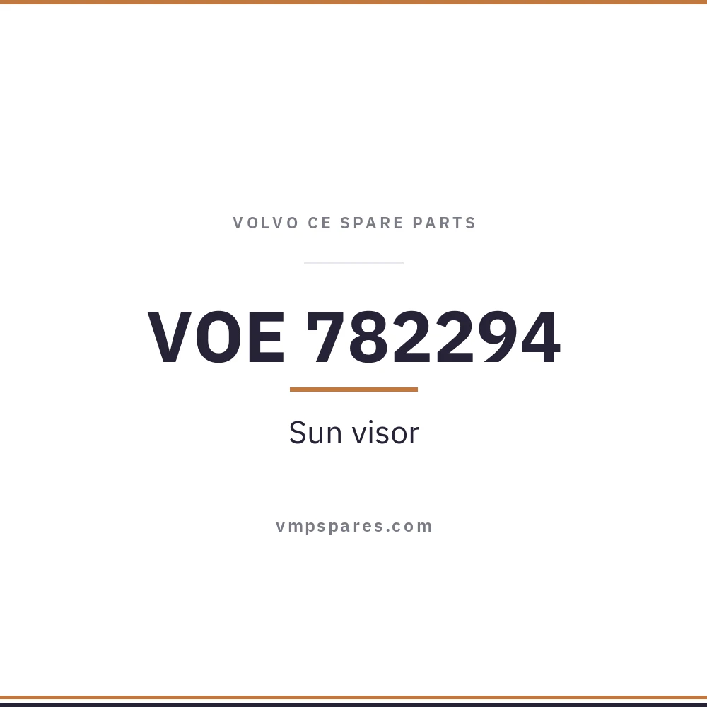 VOE 782294 – Sun visor
