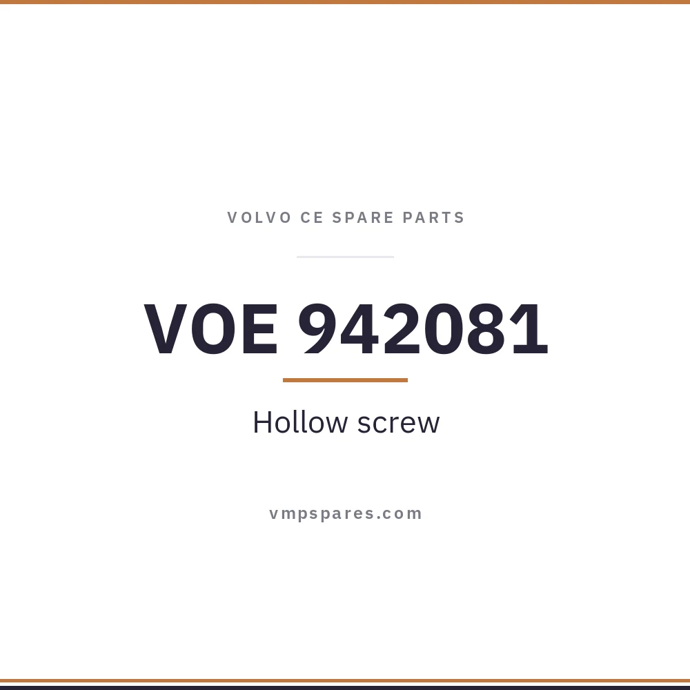 VOE 942081 – Hollow screw