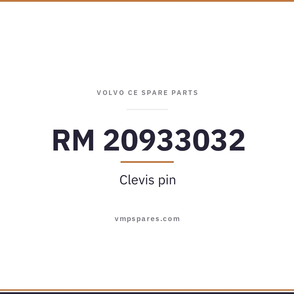 RM 20933032 – Clevis pin