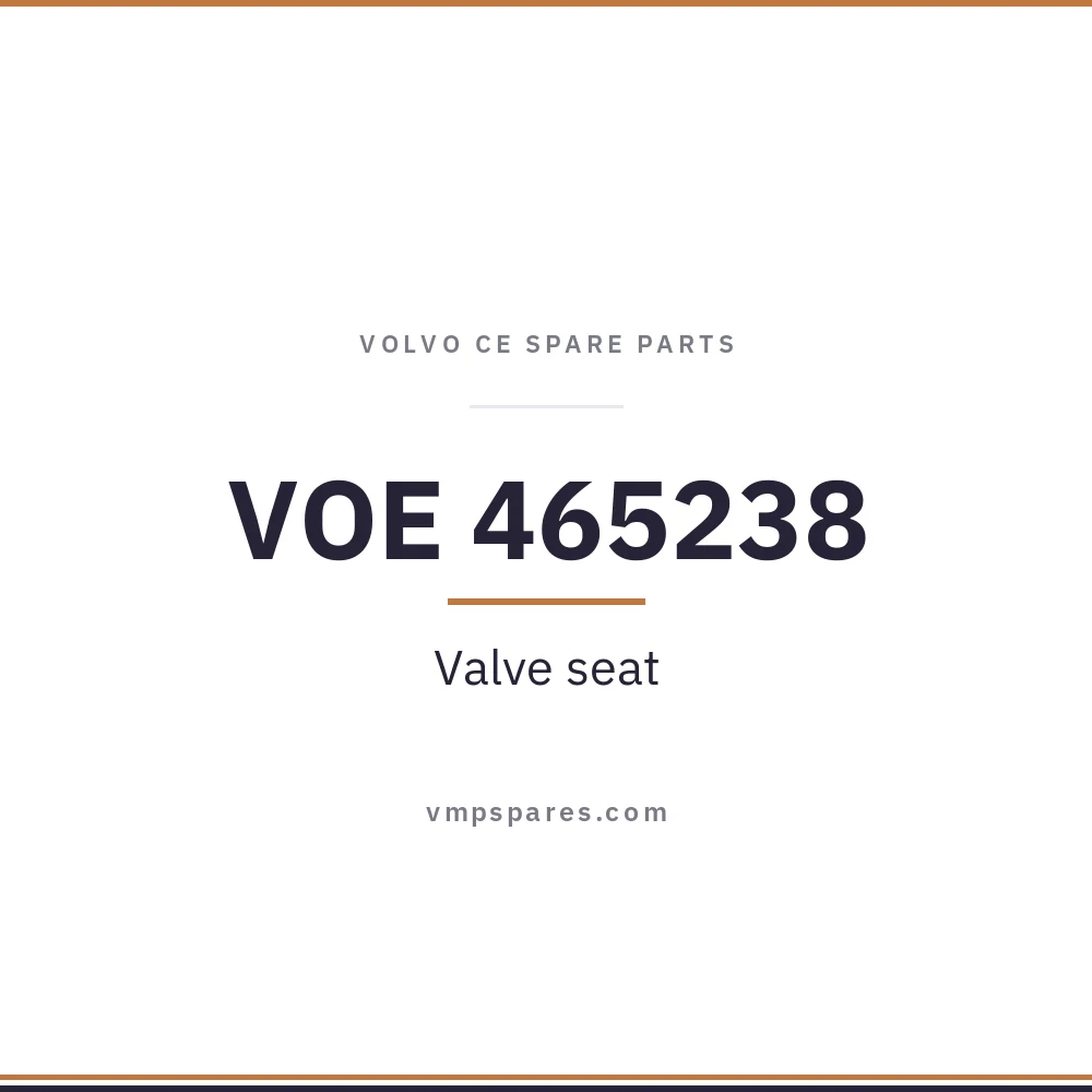 VOE 465238 – Valve seat