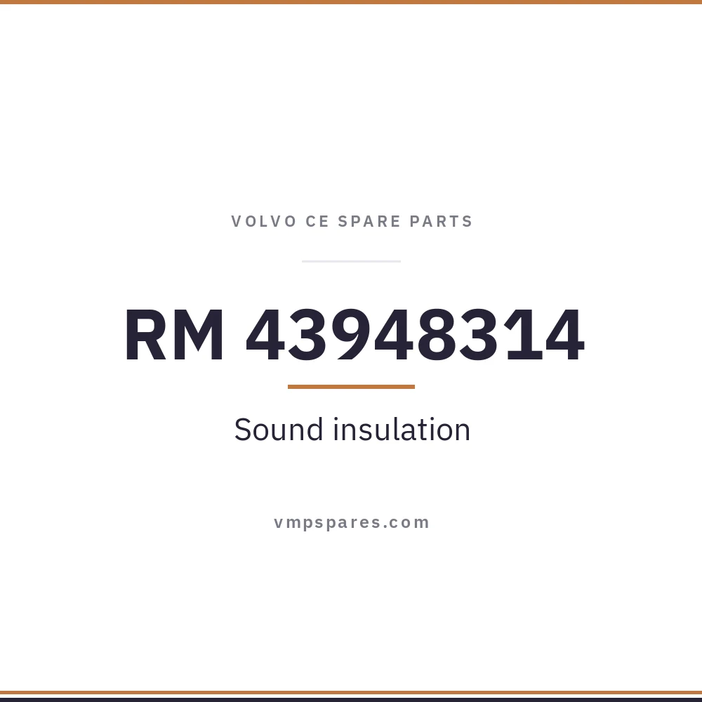 RM 43948314 – Sound insulation