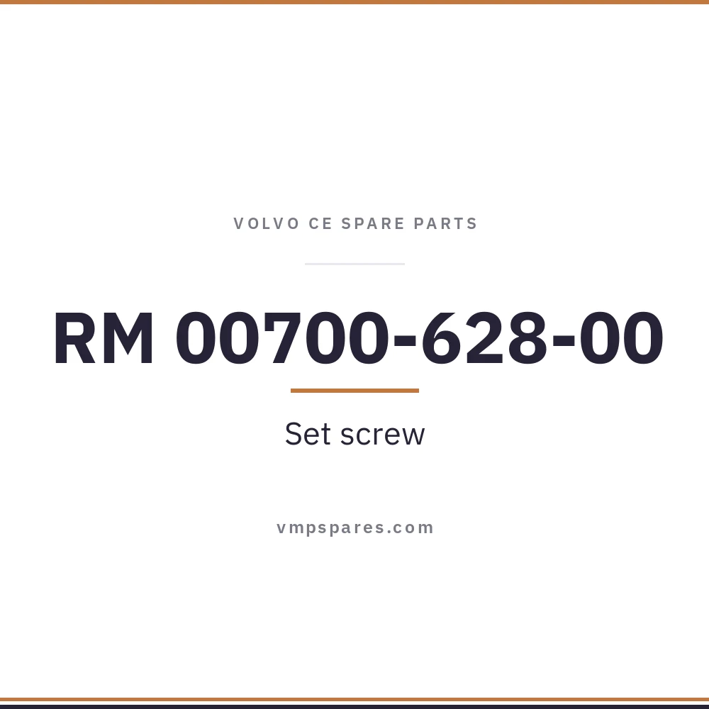 RM 00700-628-00 – Set screw