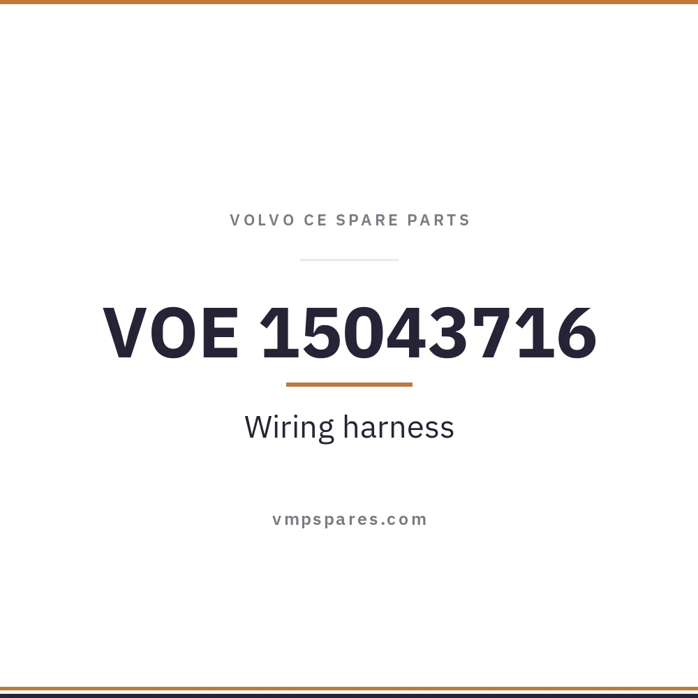 VOE 15043716 – Wiring harness