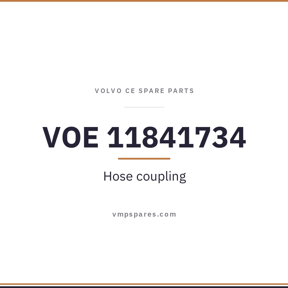 VOE 11841734 – Hose coupling