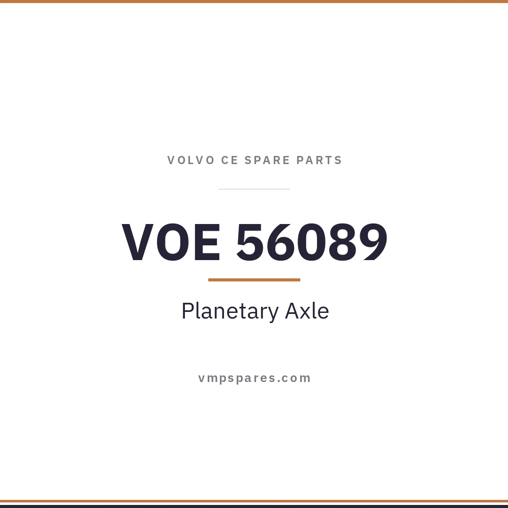 VOE 56089 – Planetary Axle