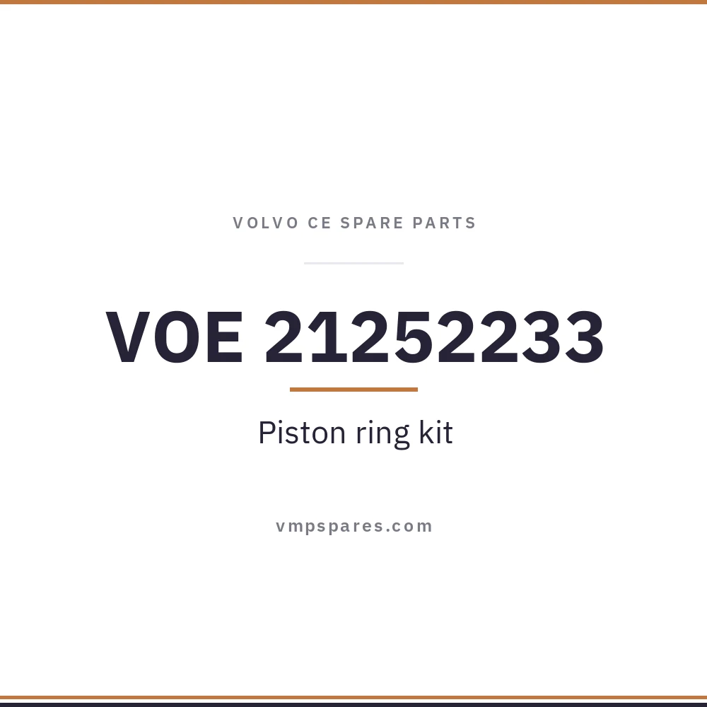 VOE 21252233 – Piston ring kit