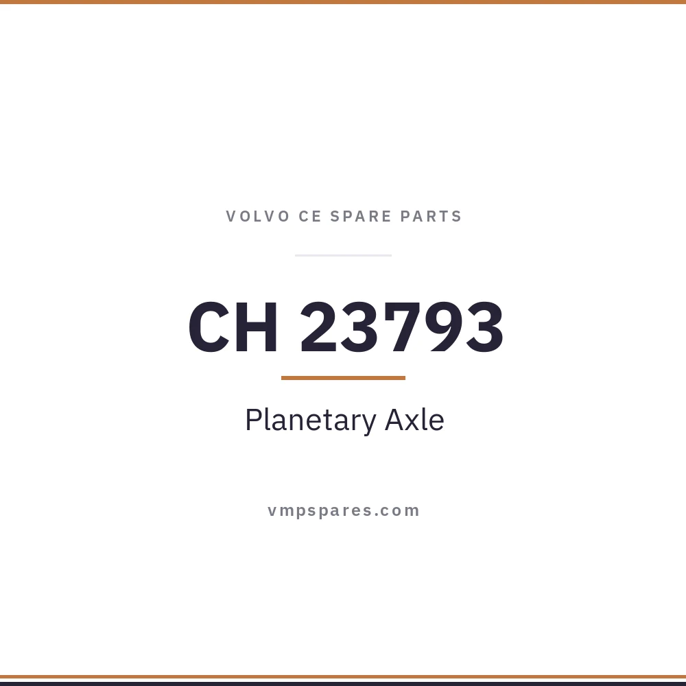 CH 23793 – Planetary Axle