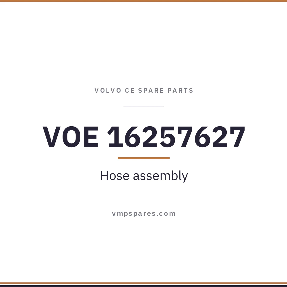 VOE 16257627 – Hose assembly